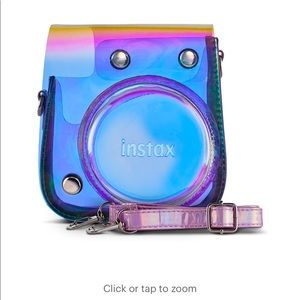 Instax FujiFilm Mini 11 CAMERA CASE—- iridescent case